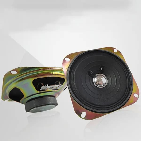 Набор из 2 электронных органных динамиков с бумажным куполом, полночастотные, черные, для ремонта часов