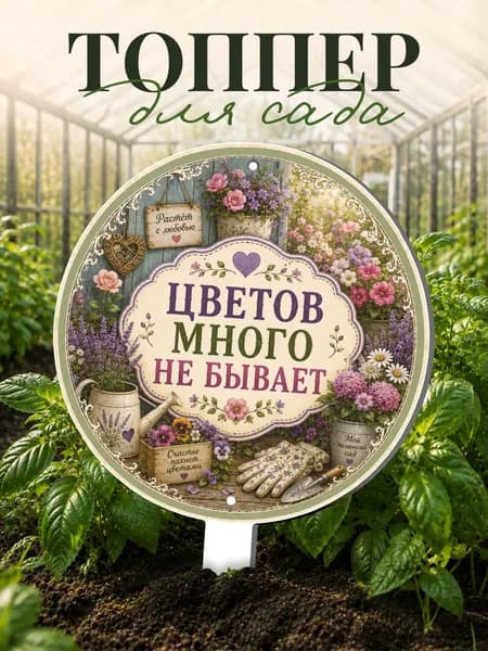 Фигурки для сада Цветы - Сад