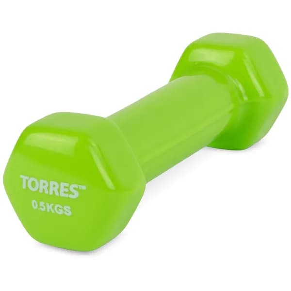TORRES Гантели, 1 шт. вес 1 шт: 0.5 кг