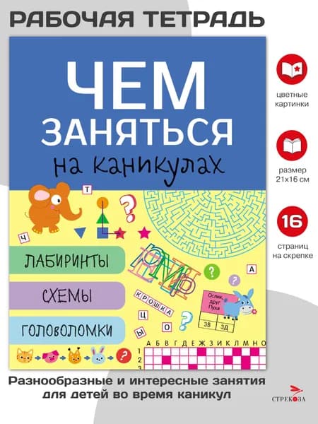 Лабиринты, схемы, головоломки. Чем заняться на каникулах