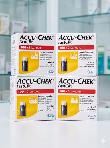 Ланцеты Accu-Chek FastClix 102 шт - 4 упаковки