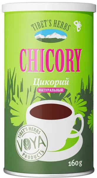 Напиток растительный Tibet's Herbs Цикорий натуральный, 160 г