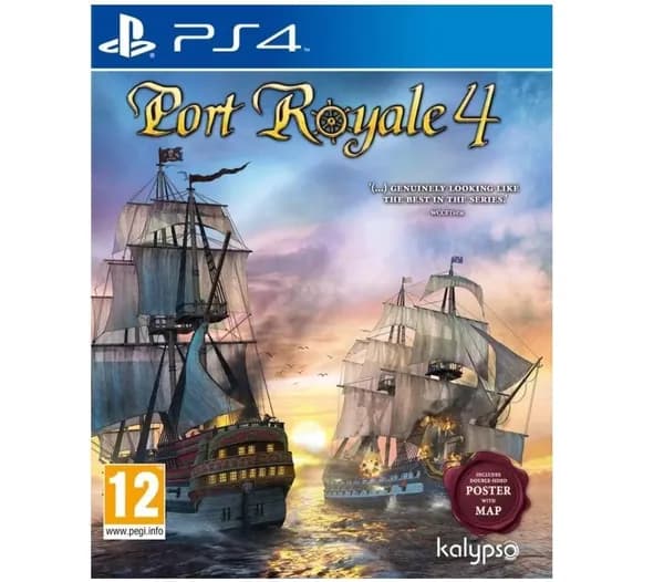 Игра Port Royale 4 для PS4, русская версия