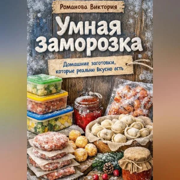Умная заморозка: домашние заготовки, которые реально вкусно есть | Романова Виктория | Электронная аудиокнига
