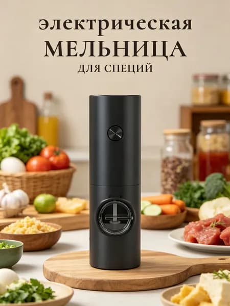 Мельница электрическая для специй, электромельница