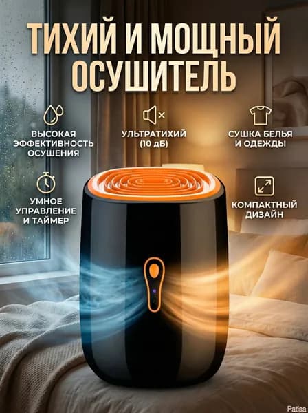 Осушитель воздуха для дома и квартиры, портативный, сборщик конденсата, защита от плесени и запахов