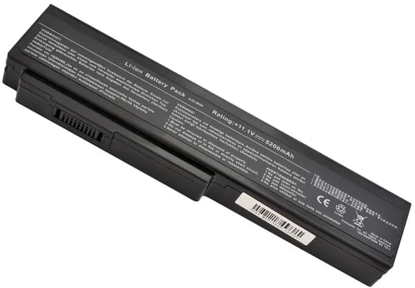 Аккумулятор для Asus N53da, 11.1V, Емкость 5200 mAh