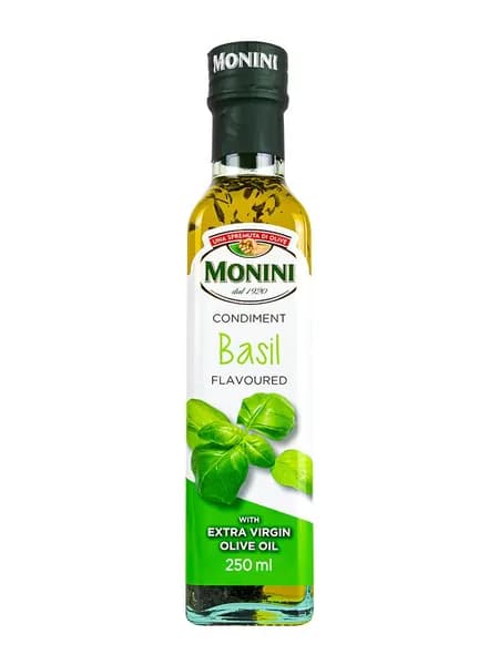 Масло оливковое Monini Extra Virgin с базиликом, 250 мл