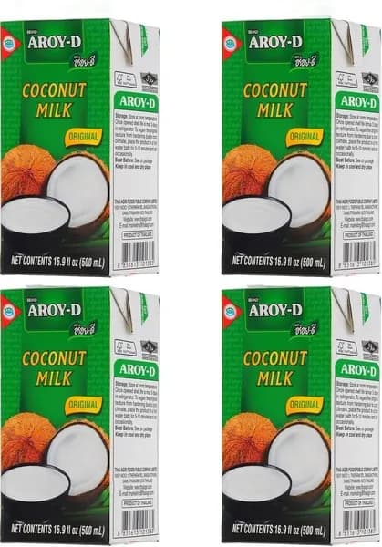 Кокосовое молоко AROY-D, 0,5 л х 4 шт
