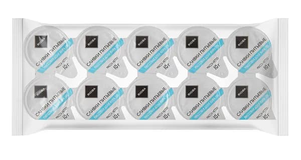 Rioba Сливки порционные 10% для кофе ультрапастеризованные (10г х 10шт), 100г