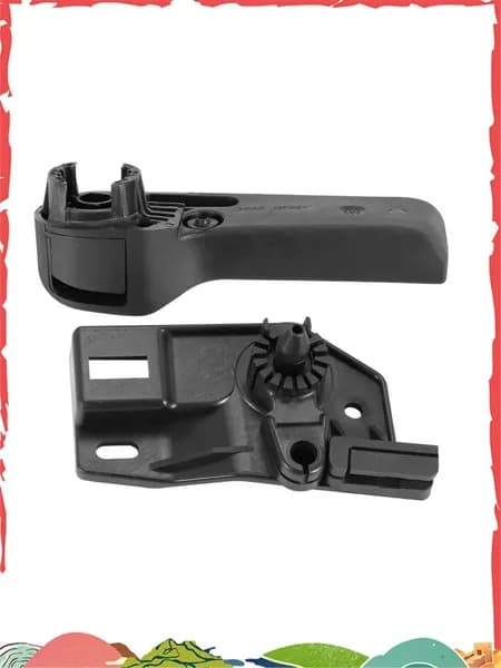 Ручка открывания капота с кронштейном для Jetta, Golf, Beetle / Skoda Fabia, Octavia , совместима с 1J1823633A, 1J1823533C.