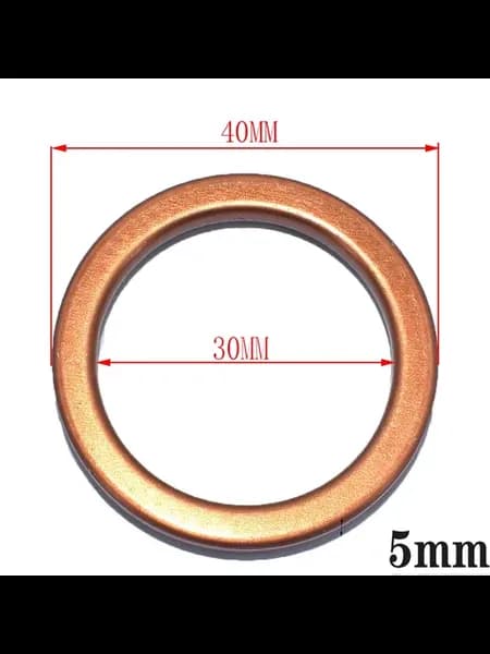 Прокладка глушителя 30mm, 5PCS, Цвет 30mm