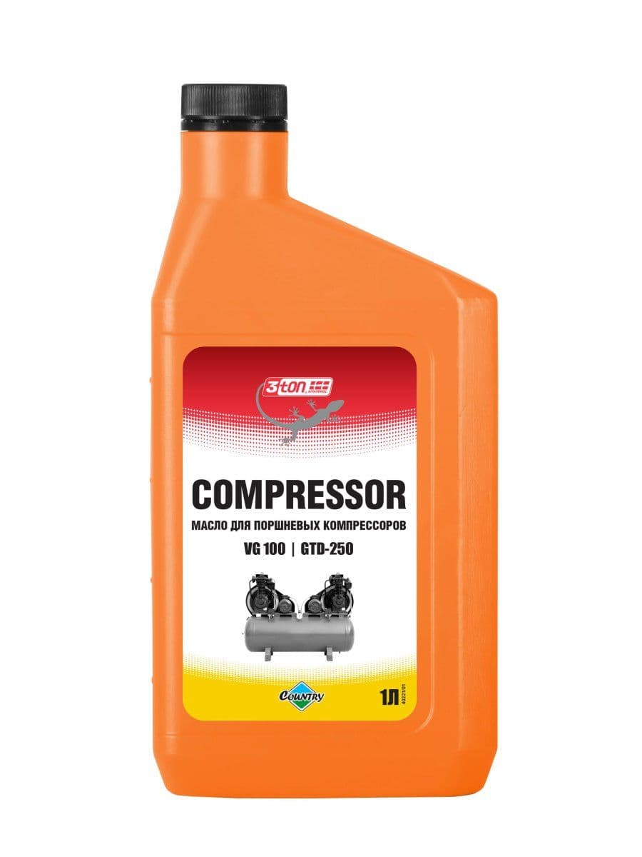 Масло компрессорное Country GTD 250 VG-100 1л ST506