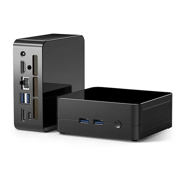Мини-ПК R5 7430U (AMD Ryzen 5 7430U, RAM 8 ГБ, SSD 512 ГБ, AMD Radeon, Windows 11 Pro), черный