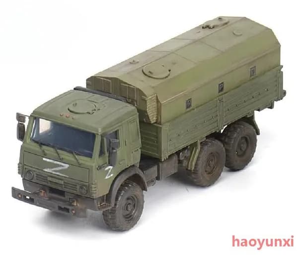 Модель бронетранспортёра КамАЗ масштаба 1:72, готовая модель для коллекционирования