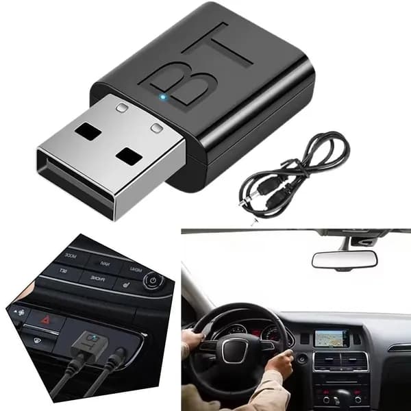 Bluetooth-адаптер автомобильный AUX адаптер