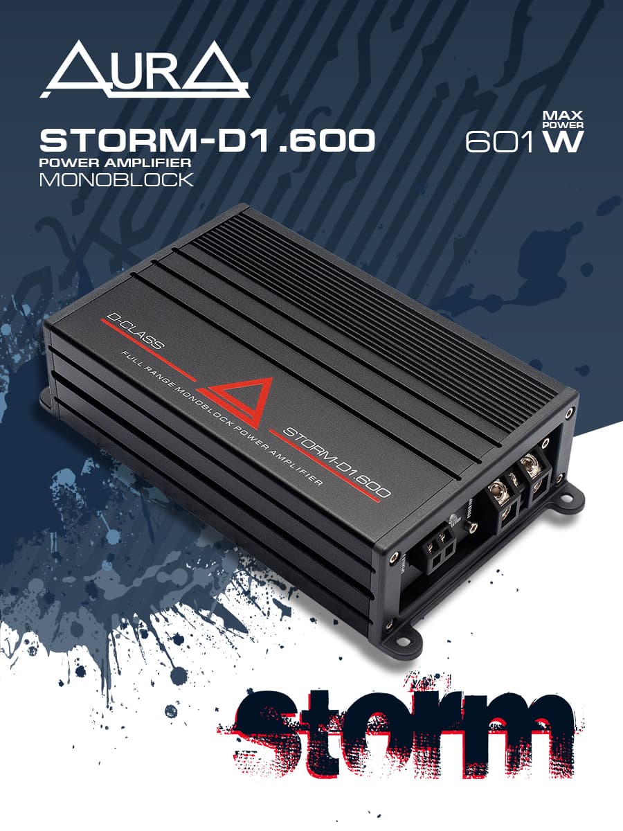 1-канальный усилитель мощности Aura STORM-D1.600