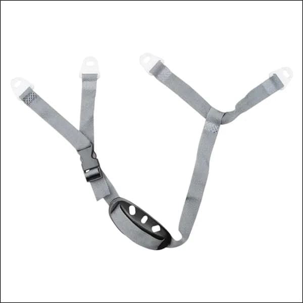 Регулируемый подбородочный ремень для каски с быстросъемной пряжкой, универсальный, серый