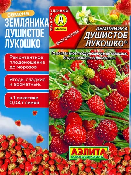 семена земляники Душистое лукошко