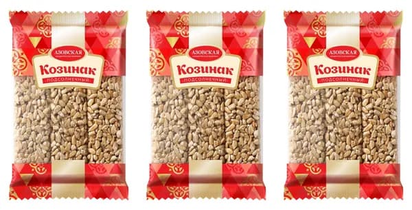 Азовская КФ Козинак подсолнечный, 150 гр, 3 уп