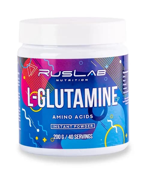 Аминокислота L-GLUTAMINE (200 гр),вкус натуральный