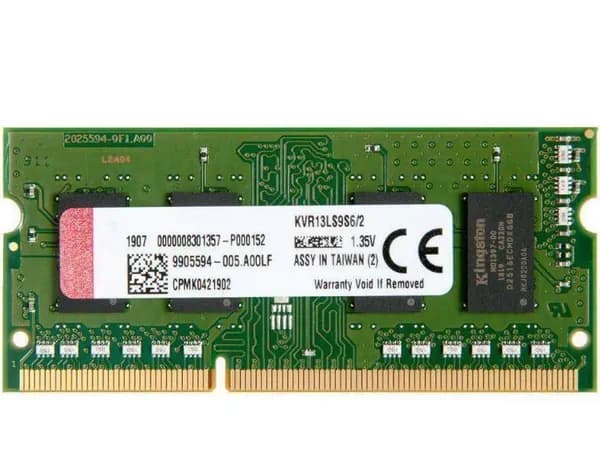 Оперативная память для ноутбуков Кingstоn DDR3 PC10600 1333Mhz DDR3, 1333 МГц, 1 x 2 ГБ (Модель KVR13LS9S6/2)