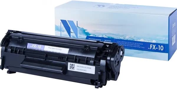 Тонер-картридж NV Print NV-FX-10, лазерный, черный