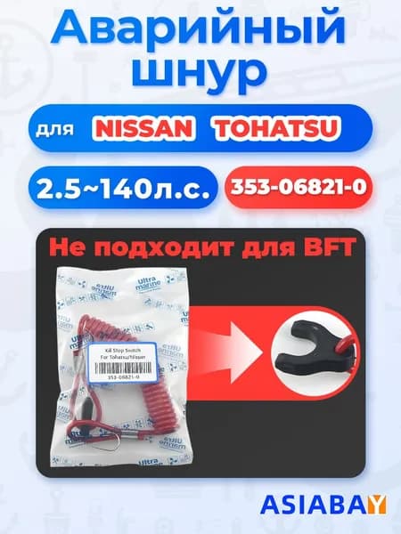 ASIABAY Кнопка с чекой для ПЛМ