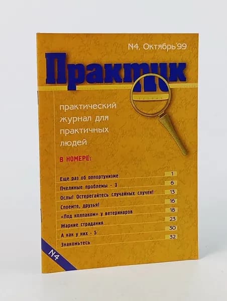 Практик. N4, Октябрь 9,9 практический журнал для практичных людей