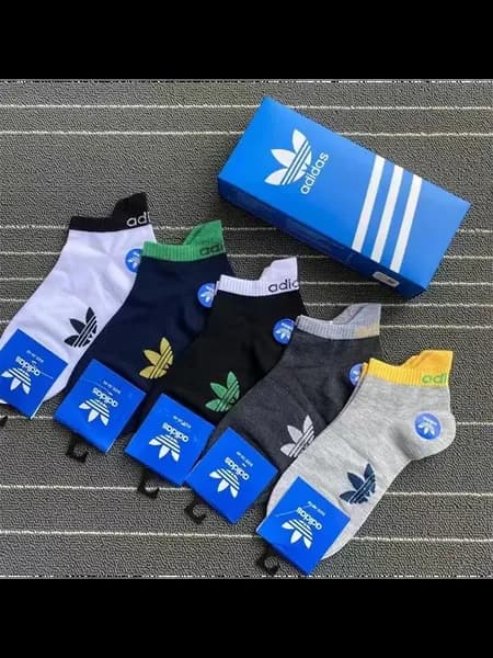 Носки Uniqlo, 5 пар, хлопок, универсальный размер