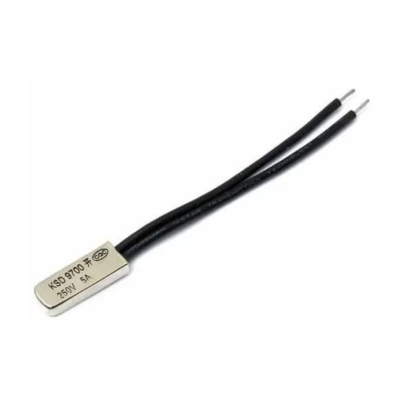 термопредохранитель 125 градусов Цельсия 5А KSD9700 250V