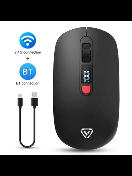 Беспроводная мышь Black 2.4G BT