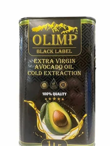 Масло авокадо Olimp Black Label Extra Virgin 1л, Греция