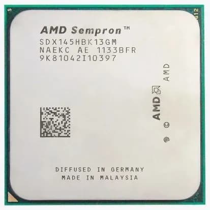 Процессор AMD Sempron 145 (SDX145HBK13GM) OEM - AM3, 1 x 2,8 ГГц, L2 - 1024 КБ, DDR3, TDP 45 Вт
