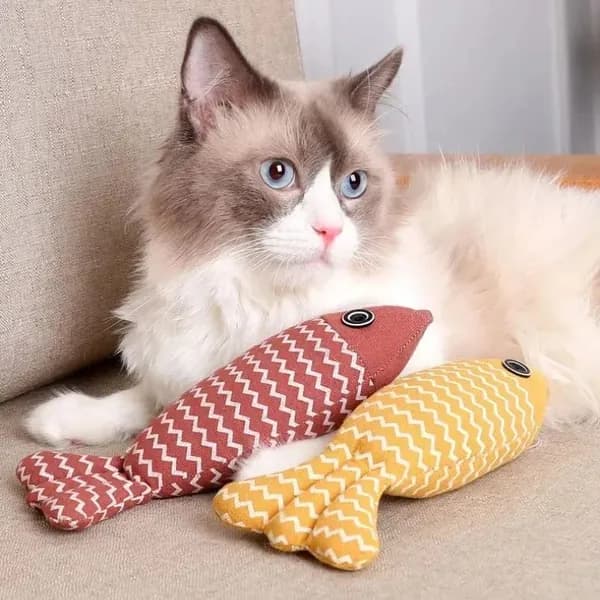Игрушка для кошек, кошачья мята интерактивные зубы жевательные игрушки