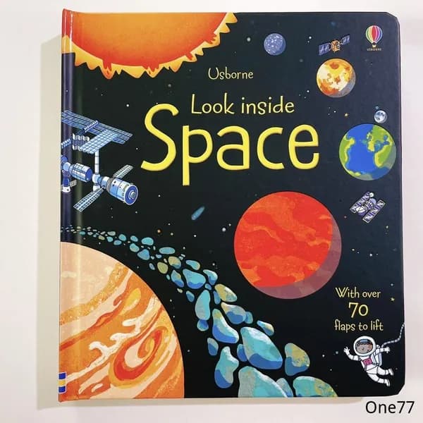 Look Inside Space Rob Lloyd Jones Познавательная книга на английском языке