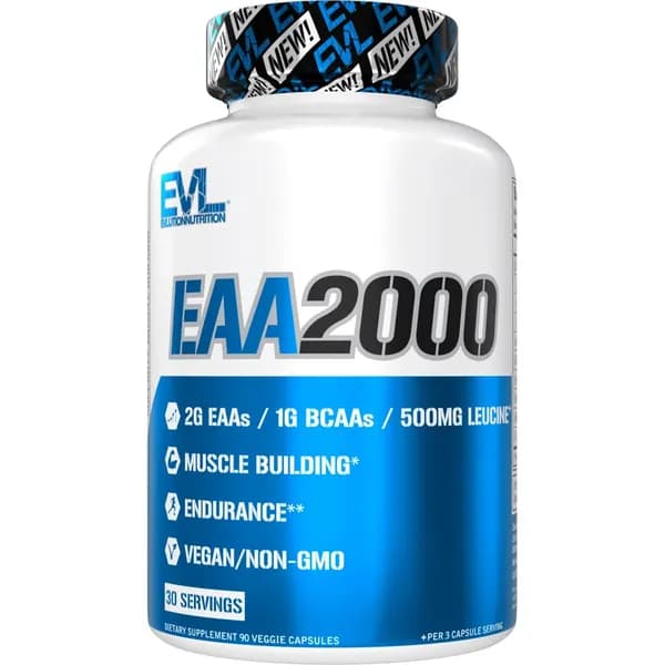 BCAA EAA Незаменимые капсулы аминокислот - EAA дополнение для Pre