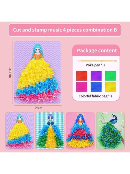 Детская головоломка Poke Dream Princess DIY Dress-up
