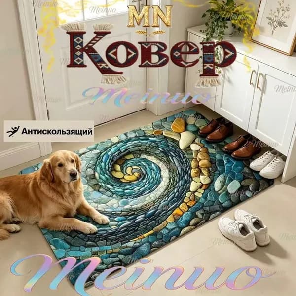 Коврик придверный 50x80 см