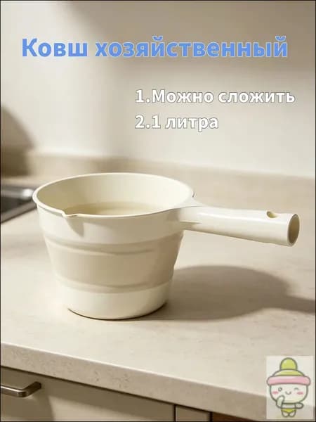 Ковш хозяйственный, силикон, 1 шт