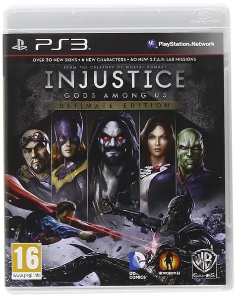 Видеоигра Injustice Gods Among Us. Издание на диске. Русские субтитры на ps3.