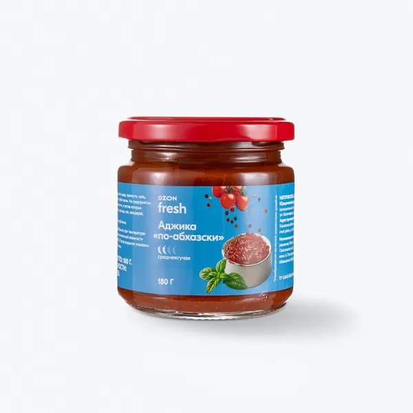 Аджика По-абхазски 180 г, Ozon fresh