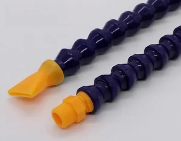 Трубка шарнирная подачи СОЖ 2P, 12.5mm (1/4"), 30cm, плоское сопло, FY ACP-2P300MM/FN