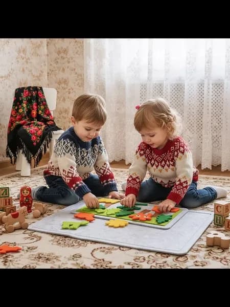 40*60 см детский пазл на войлочной основе