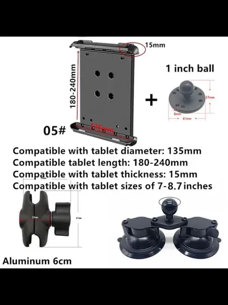 Держатель для планшета Ram Mounts 7-8.7