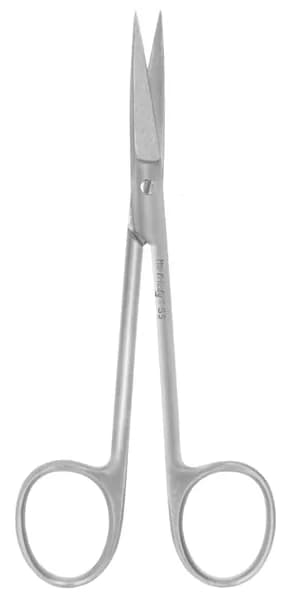 Ножницы Scissors Wagner #5 остроконечные прямые 1 зубчатое лезвие 115 см Hu-Friedy