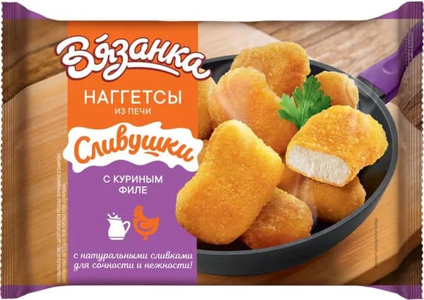 Наггетсы ВЯЗАНКА Из печи куриные, 250г