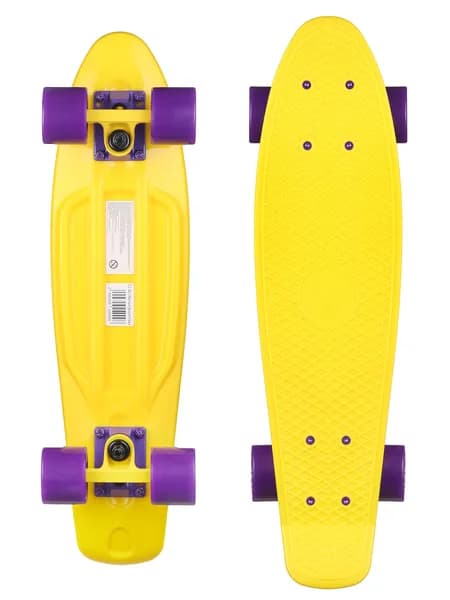 Круизер Fish Skateboards 22" желтый 56 см