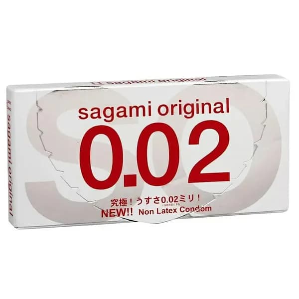 SAGAMI 002, Презервативы 002 полиуретановые 2 шт