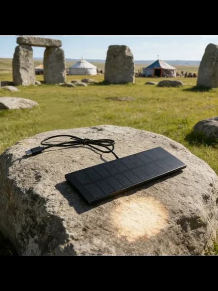 Солнечная панель 1W 5V для зарядки телефона, аккумулятора, в